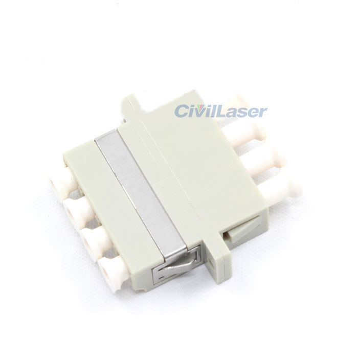 LC Multimode Four Core Plastic Fiber Optic Adapter - Haga click en la imagen para cerrar